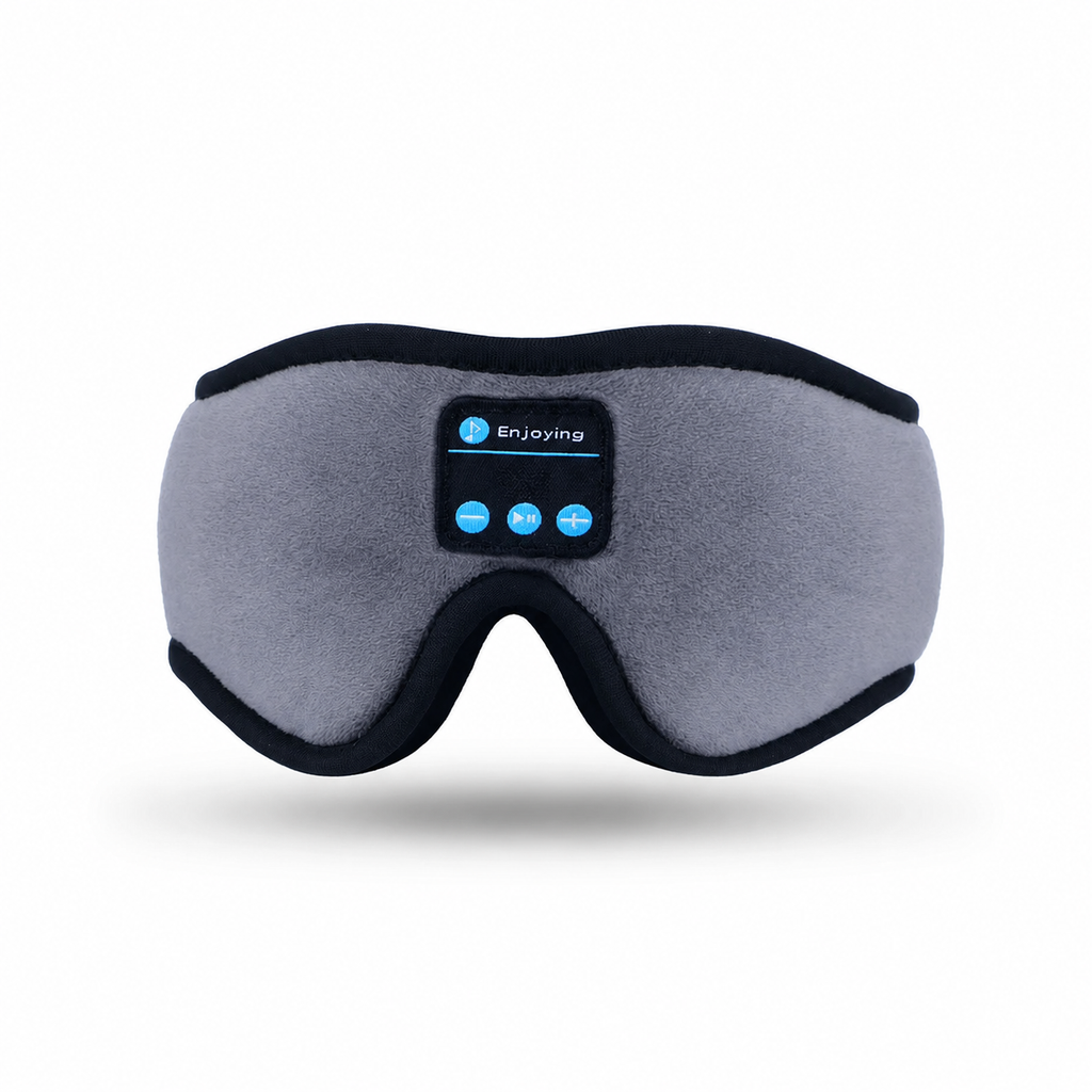 Bluetooth Sleep Mask Headphones-3D Blackout Eye Mask with Built-in Speakers