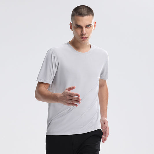 Men's Crew Neck Quick-Drying Short-Sleeve Shirt